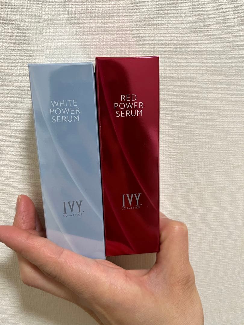 IVY ホワイトパワーセラム＆レッドパワーセラム セット