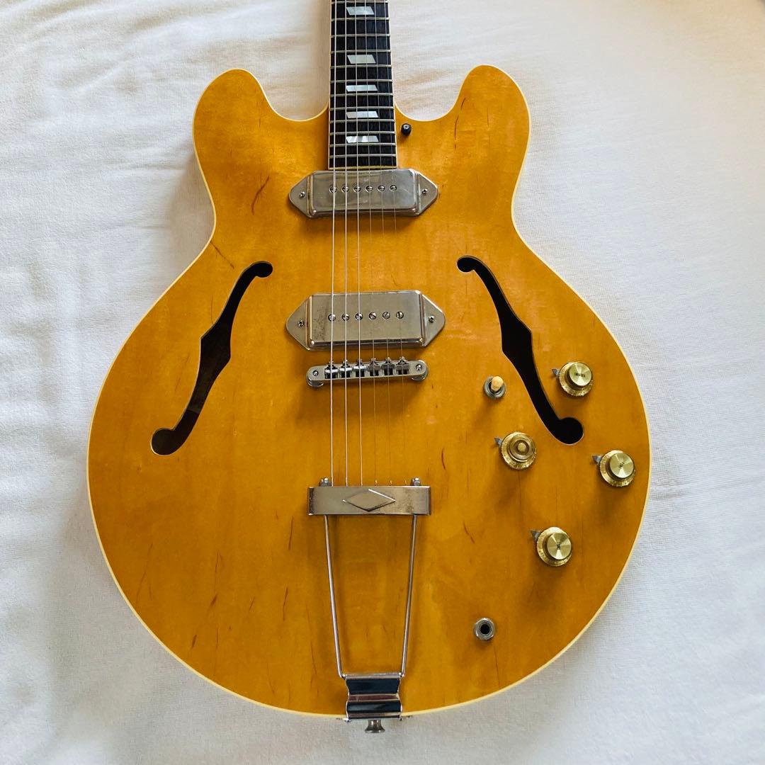 Epiphone Casino ナチュラル ベージュラベル マツモク 日本製