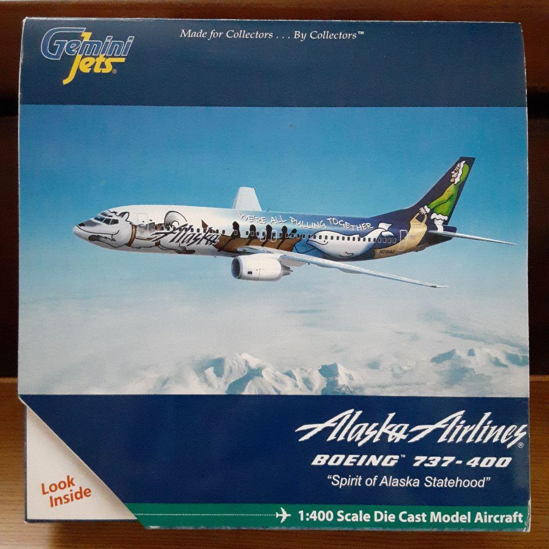 ◇アラスカ航空 737-400 特別塗装機 GeminiJets - メルカリ