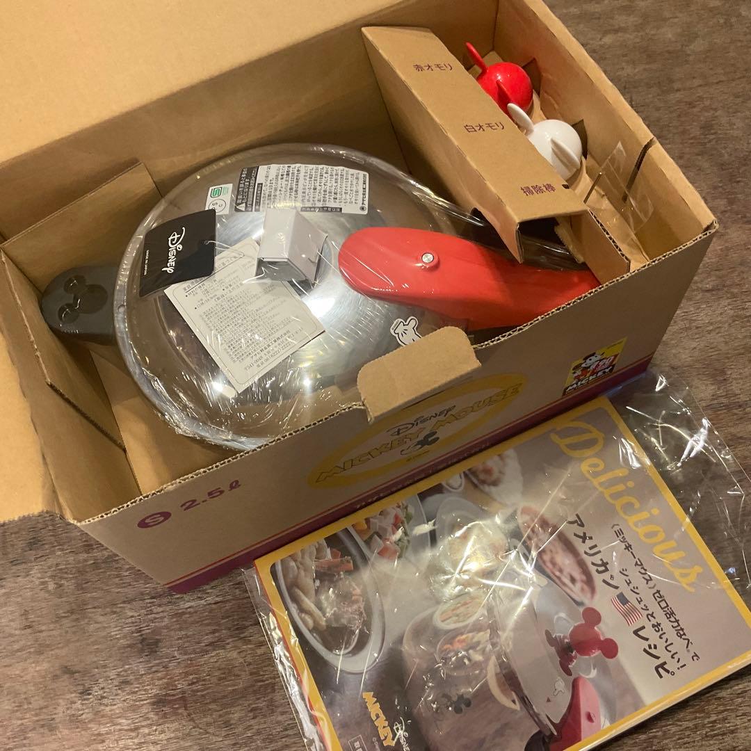 新品 未使用 ミッキーマウス ゼロ活力鍋 アサヒ軽金属 圧力鍋 ゼロ活力