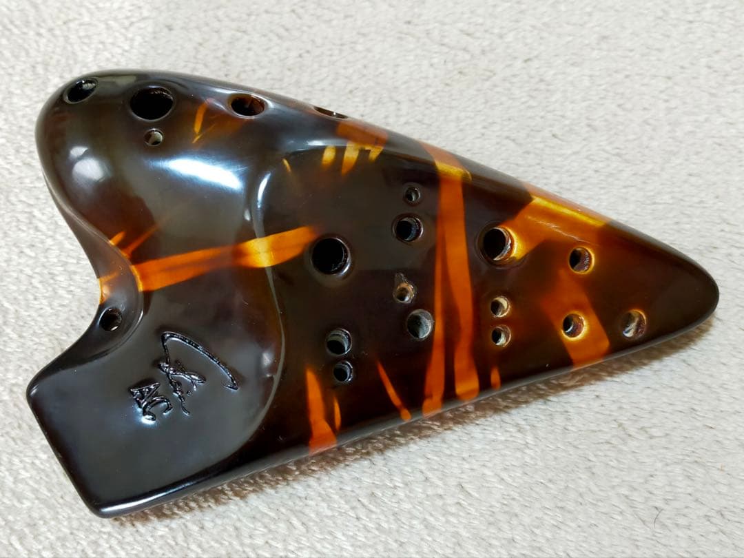 フォーカリンク ダブルオカリナ 漆仕上げ（AC管） フォーカリンクオカリナ｜テレマン楽器が運営するオカリナ専門店/販売店