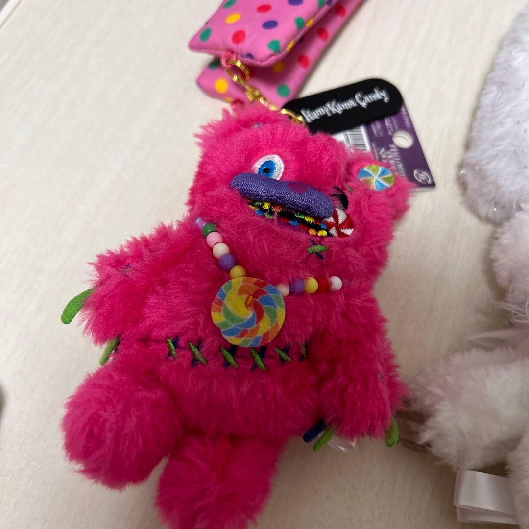 ユニバ ハミクマ キャンディ ソウル パンク キーホルダー USJ 2025