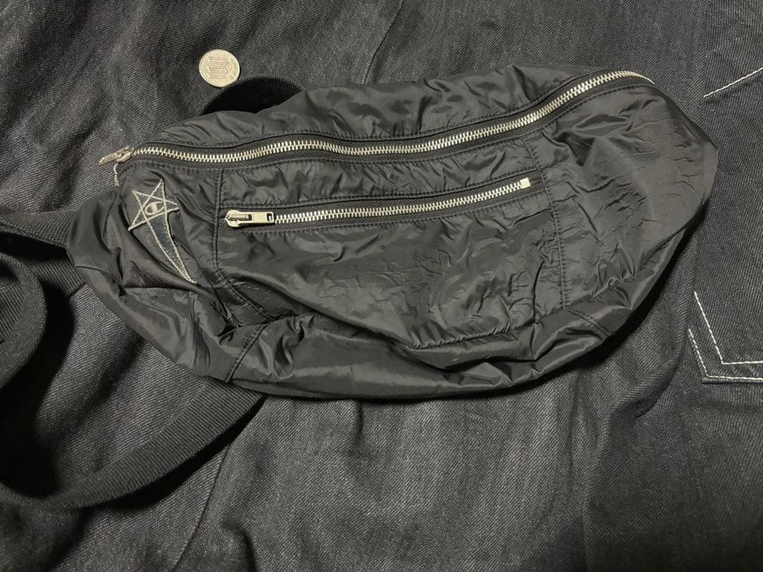 rick owens ボディバッグ ブラック ONE SIZE
