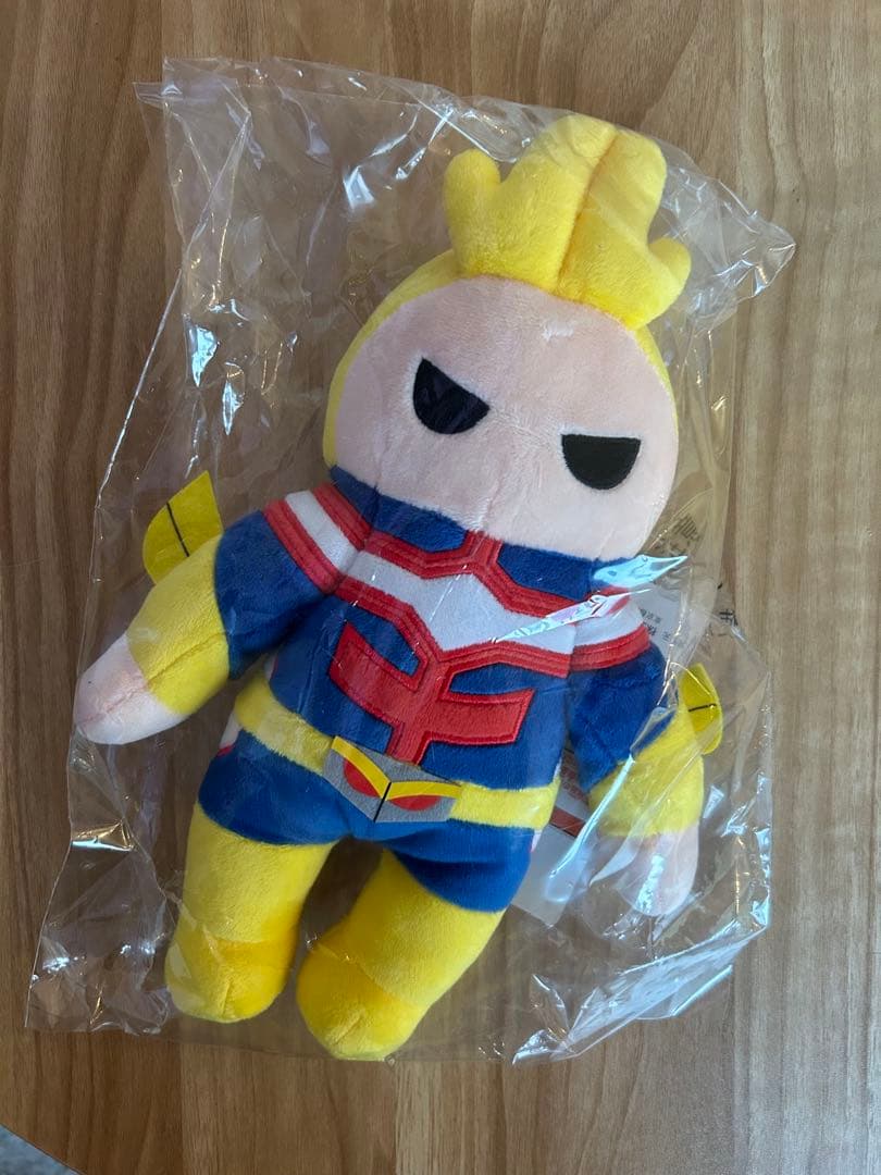 ヒロアカ 一番くじ E賞 オールマイト サウンド ぬいぐるみ - メルカリ