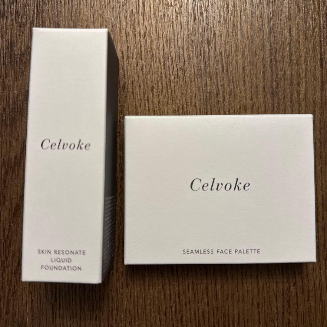Celvoke リキッドファンデーション & フェイスパレッド