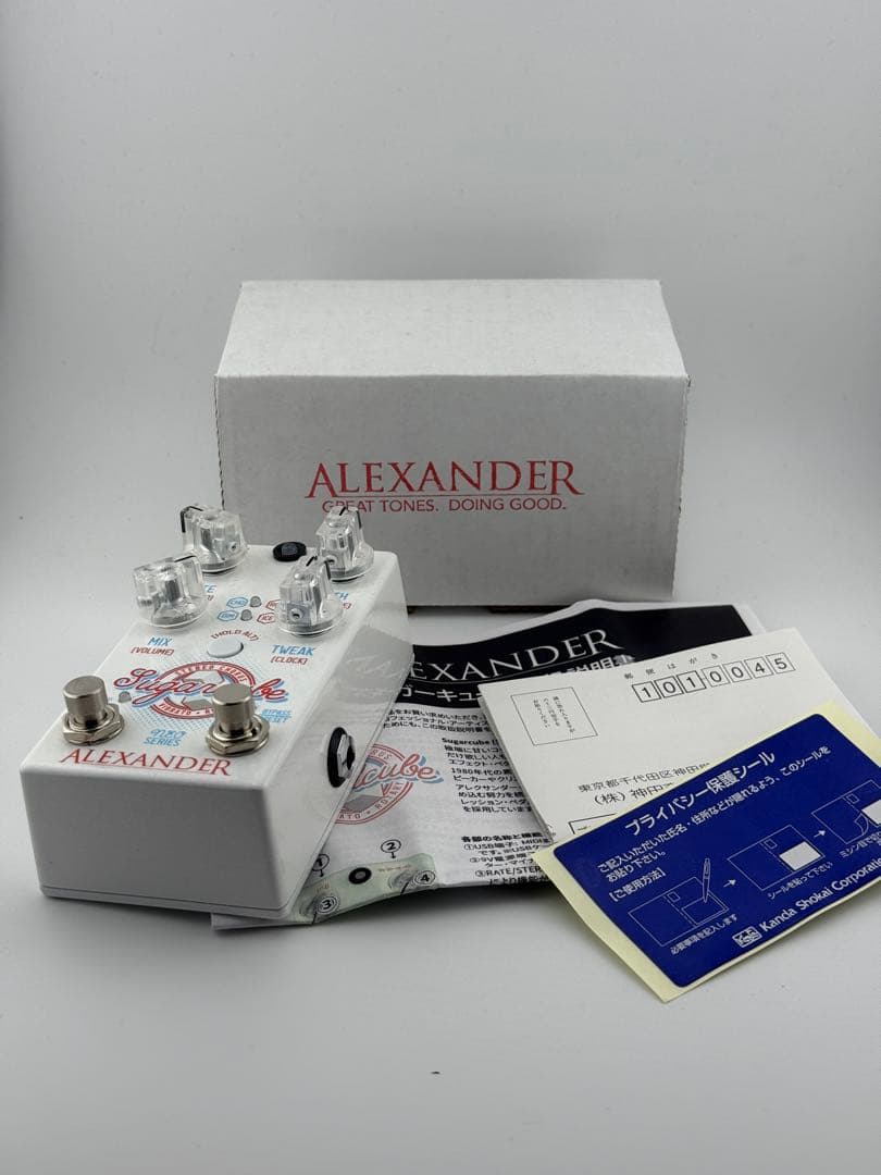 Alexander sugarcube ギター シンセ　エフェクター Mooer E7 ギターシンセサイザー ギターエフェクター(ギター シンセ