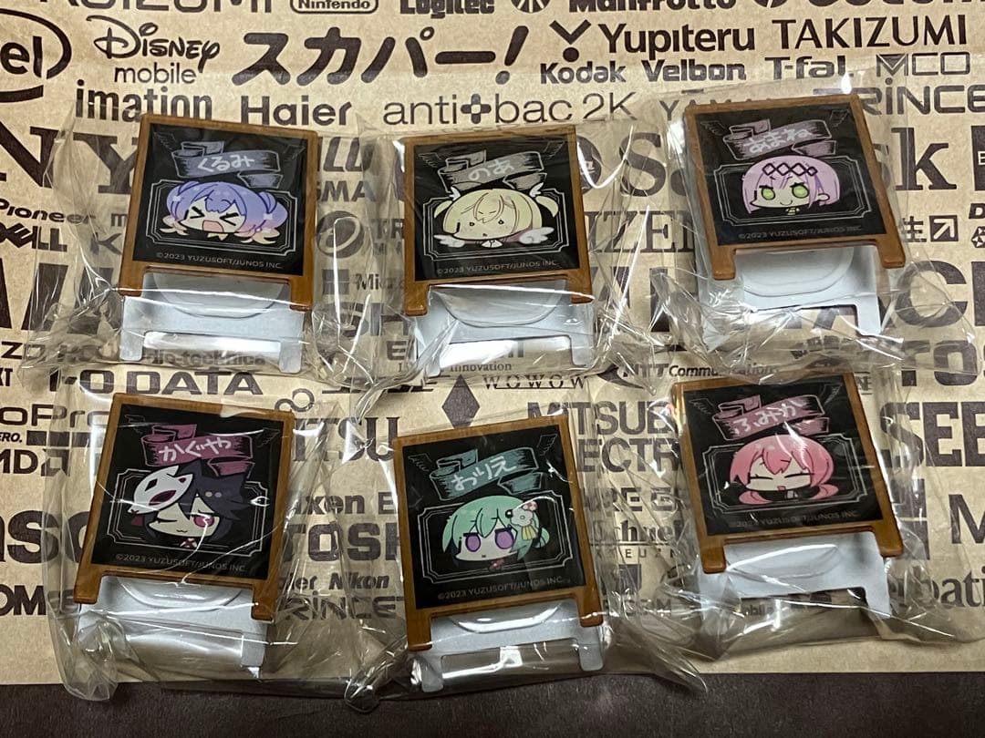 ゆずソフト ララジャム コラボカフェ 天使☆騒々 ミニアクリルクリップ　全6種 天使☆騒々 × Cafe ASAN (カフェ アサン)秋葉原 12月8日よりコラボ開催!