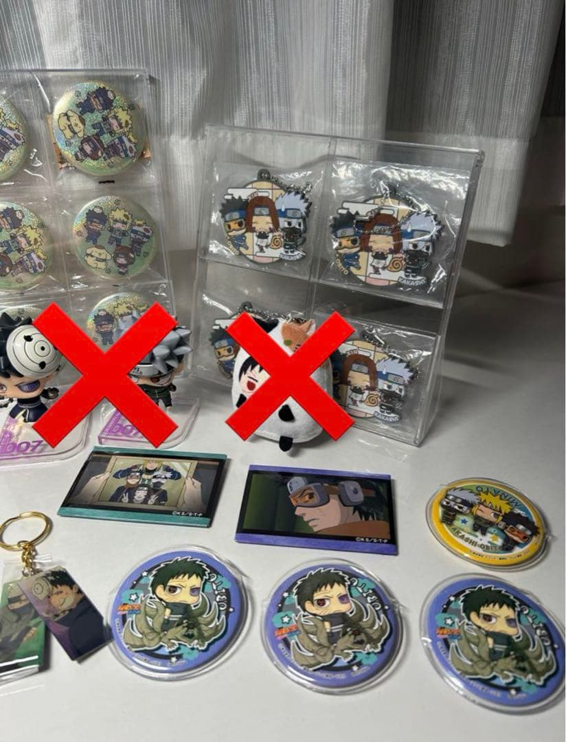 NARUTO ナルト NARUTO展 うちはオビト トビ うちはマダラ 缶バッジ