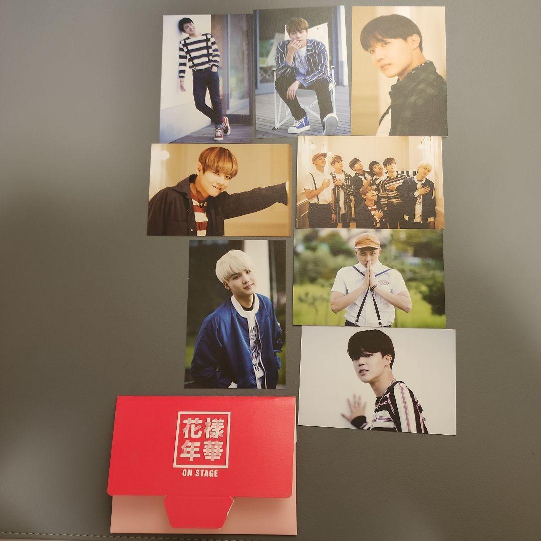 BTS 花様年華 ONSTAGE ミニフォトカード - メンバー各１+G 計８枚