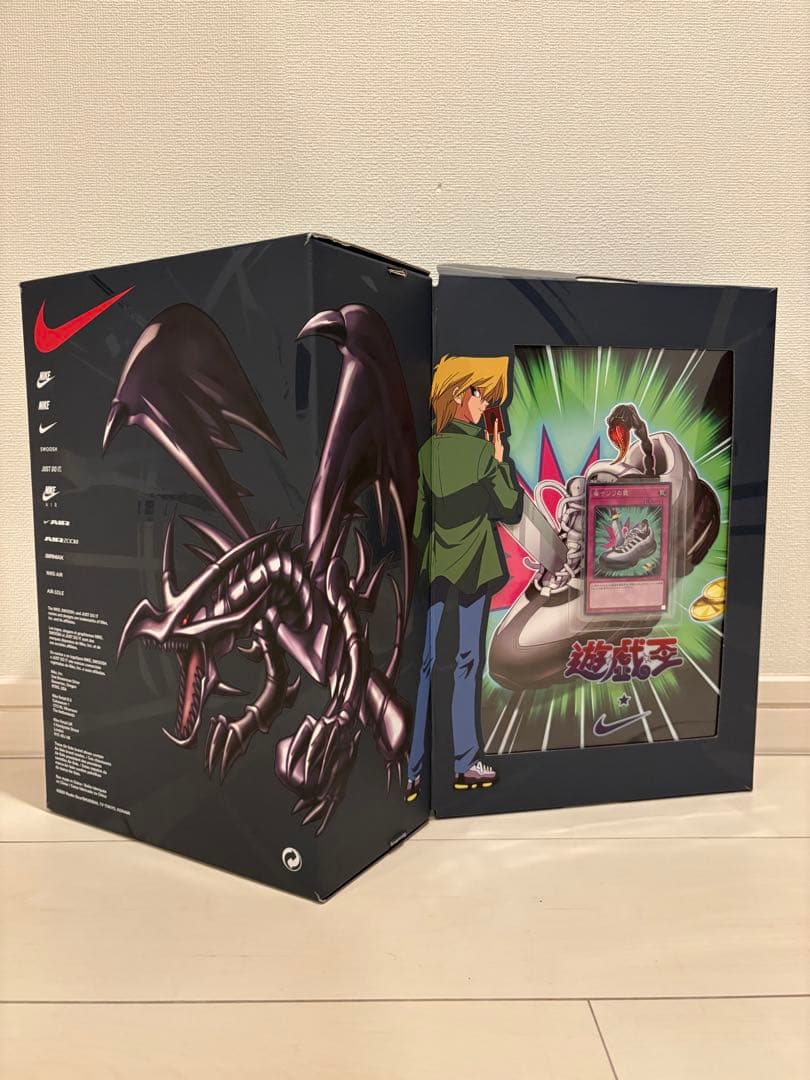 遊戯王 NIKE コラボ 毒サソリの罠 カード+箱日本限定 プロモカード
