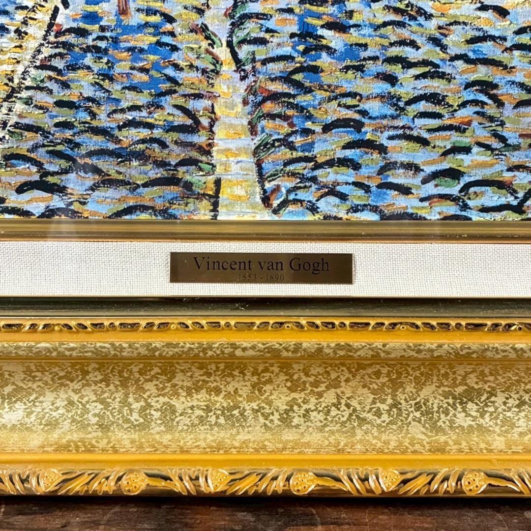 美品 フィンセント・ファン・ゴッホ「夜のカフェテラス」ファイン