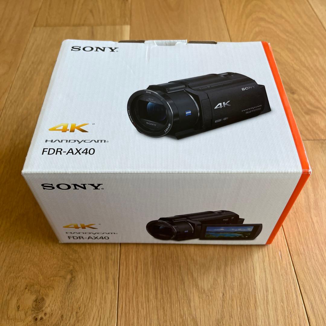 SONY デジタル4Kビデオカメラレコーダー　FDR-AX40