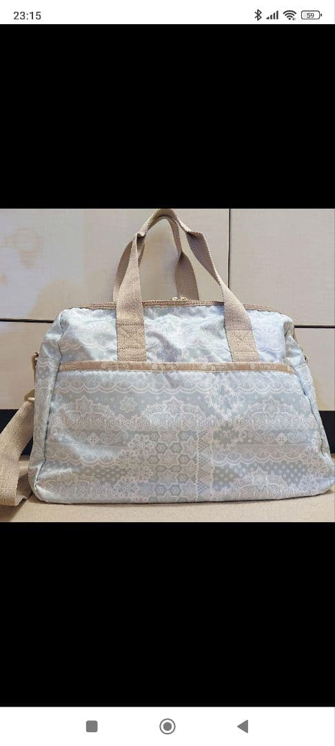 レスポートサック HARPER BAG レースメドウ（ブルー/F）未使用