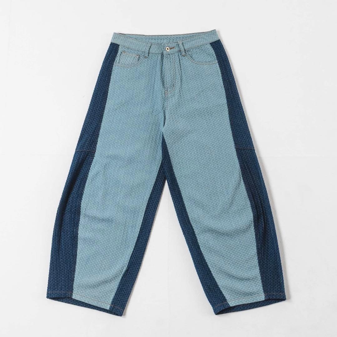harapeco Rebuild Denim Pants - ブルー M