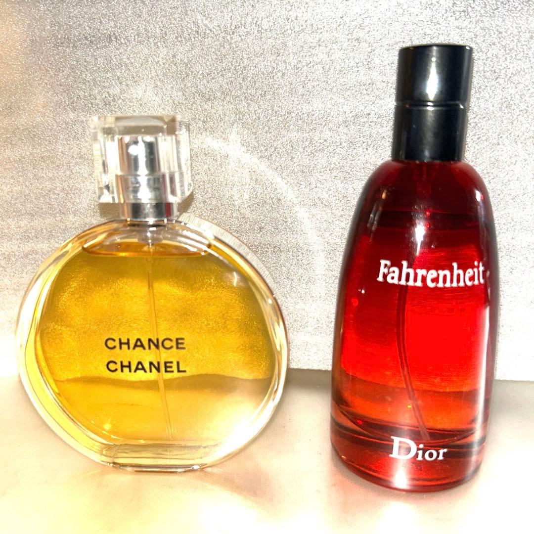 チャンス シャネル オードトワレ&クリスチャンディオール ファーレンハイト