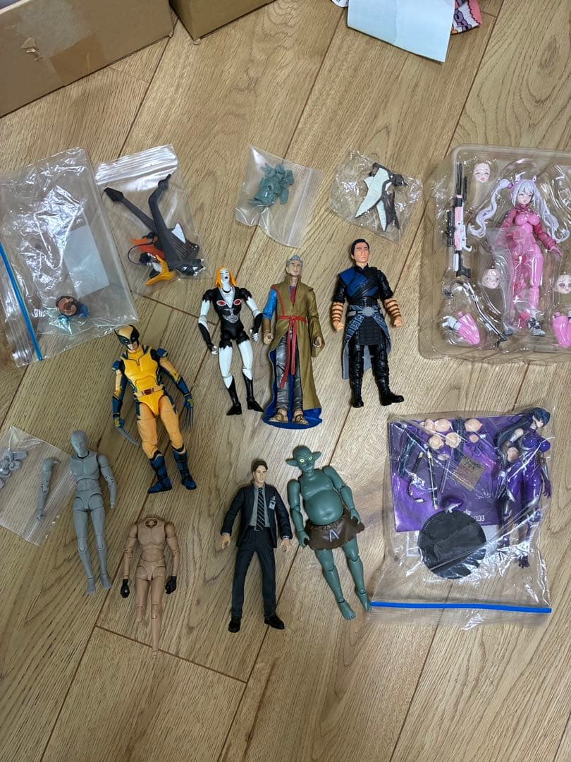 アクションフィギュアセット 15センチ前後　1/12スケール