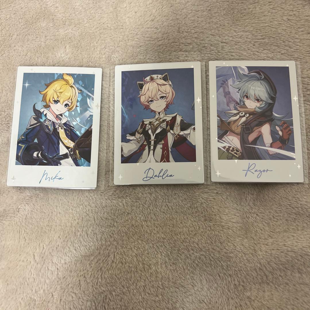 原神 FES チェキ モンド まとめ売り - メルカリ