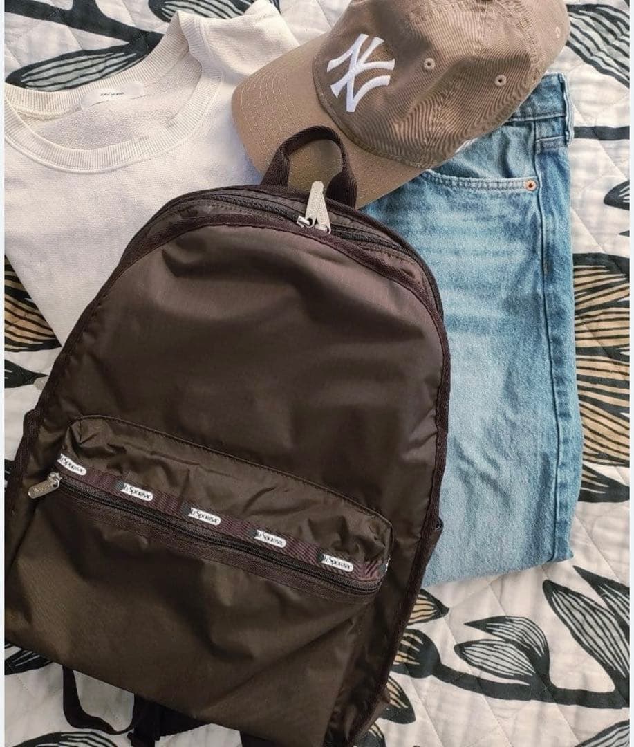 美品】レスポートサック リュック ヘリテージコレクション ブラウン