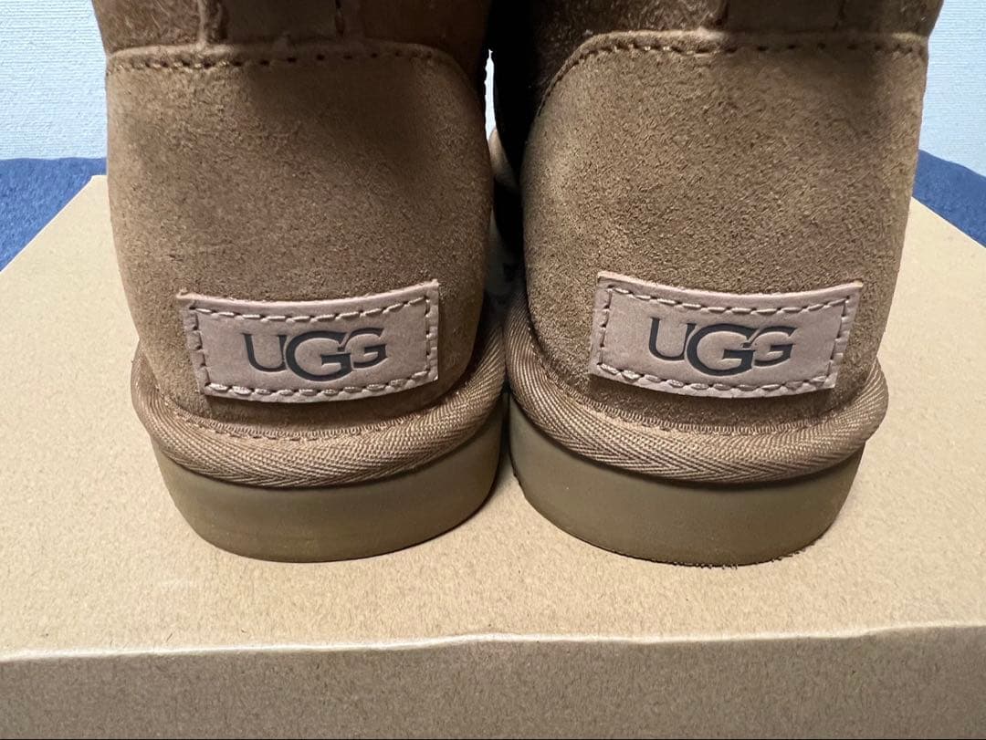 UGG ムートンブーツ ベージュ クラシックミニⅡ 37 新作