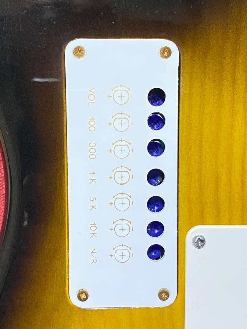 動作OK】FERNANDES THE FUNCTION ストラトゴールドパーツ - メルカリ