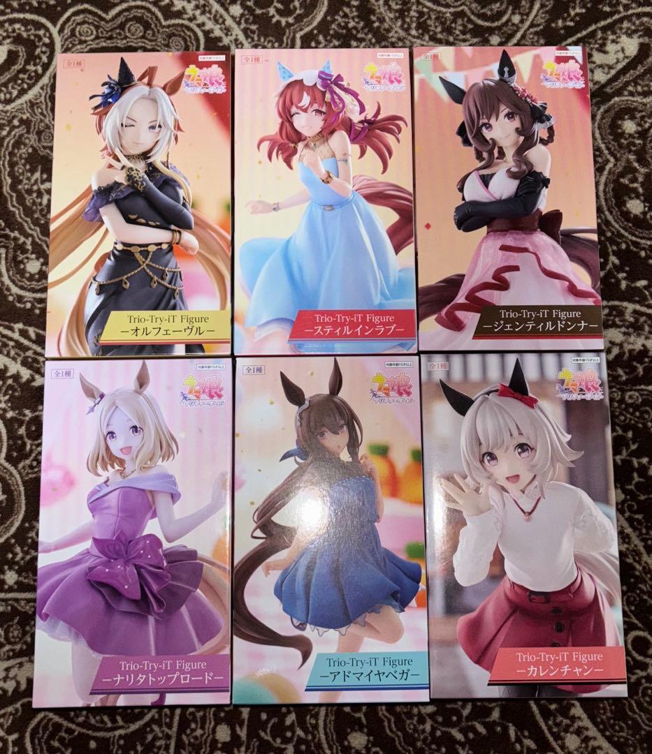 ウマ娘 trio try it figure ラウンドワン限定 6種 セット
