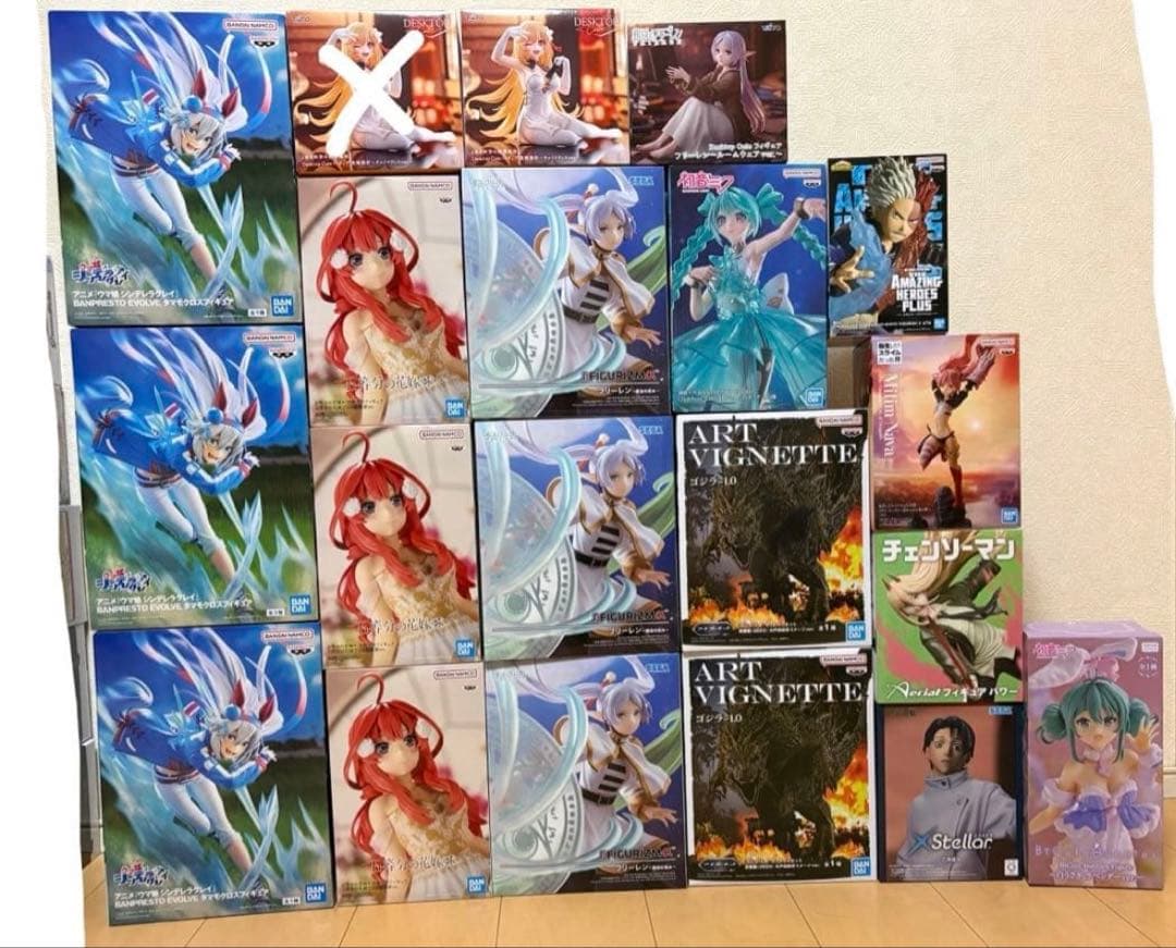 五等分の花嫁 葬送のフリーレン 初音ミク 呪術廻戦 ヒロアカ