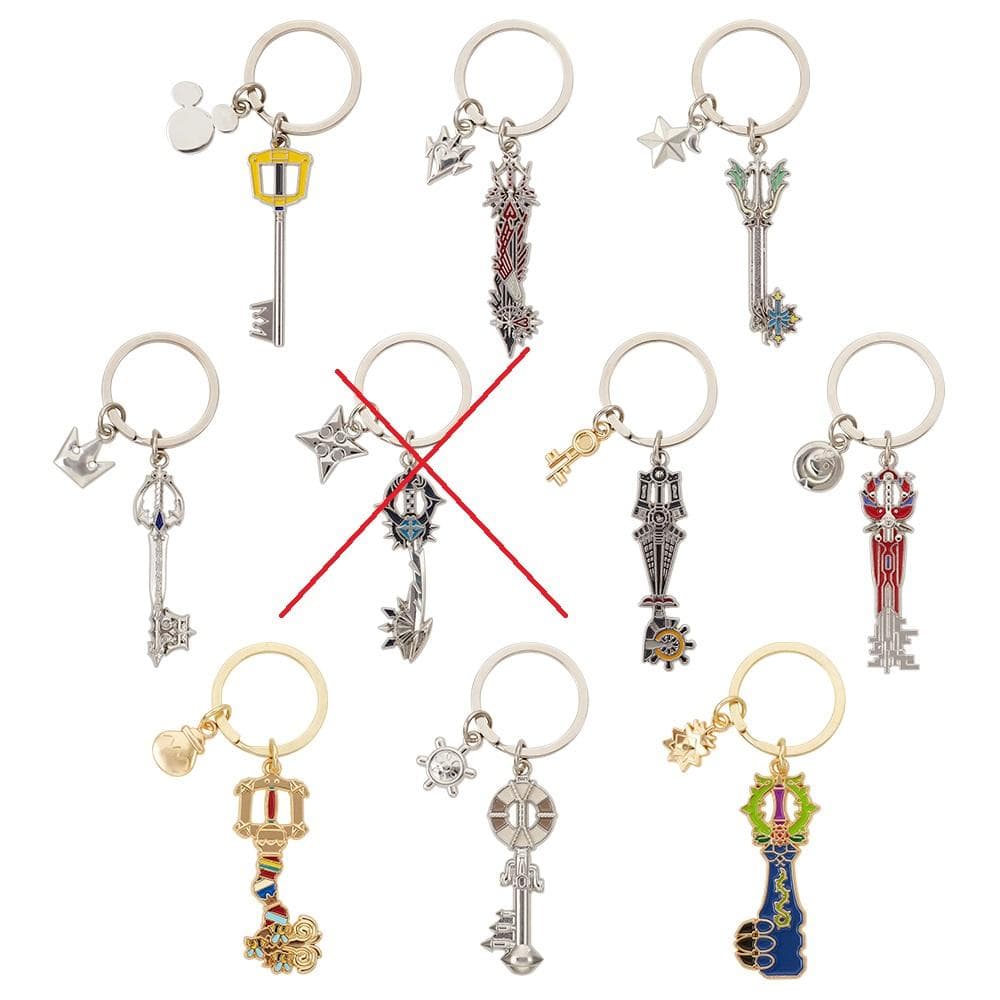 9個セット 一番くじ キングダムハーツ 20周年 H賞 キーブレード