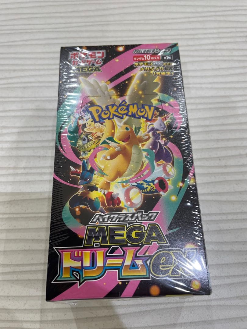 ポケモンカード MEGAドリームEX 1box シュリンク付き