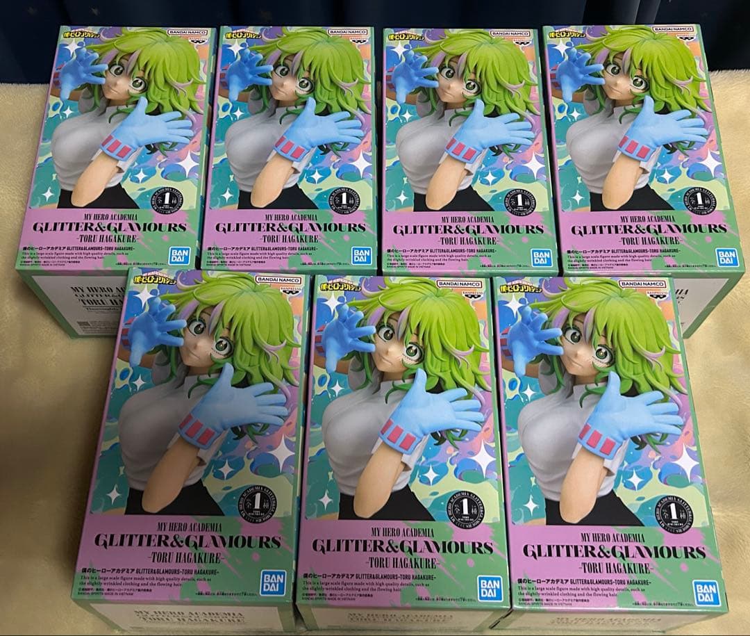 GLITTER&GLAMOURS 葉隠透　フィギュア　7個セット