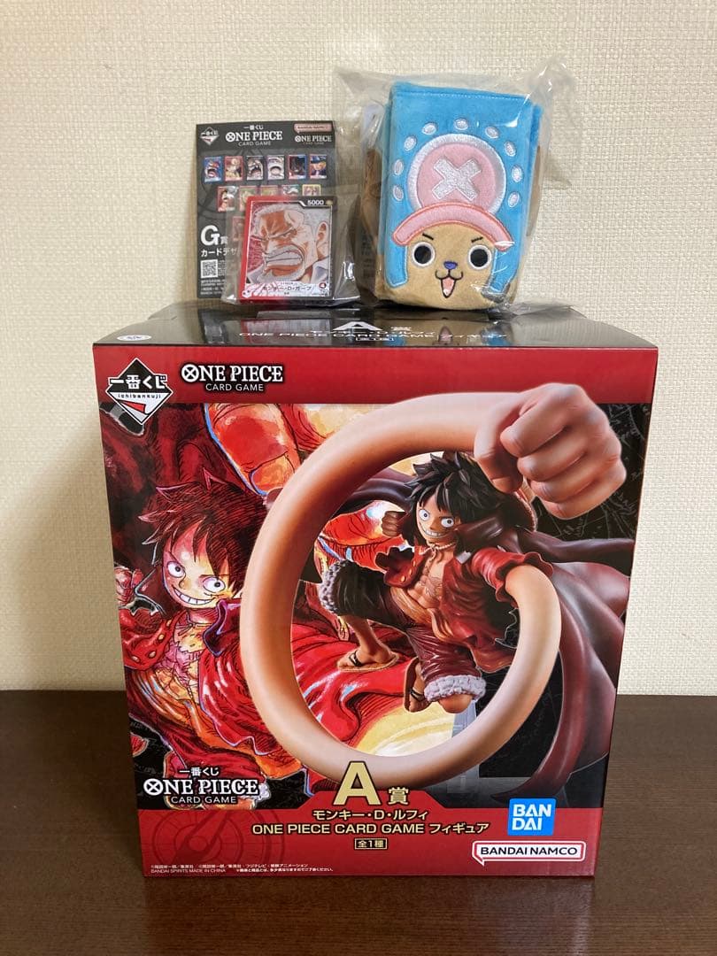 ワンピースカードゲーム 一番くじ A賞 ルフィ フィギュア E賞 G賞