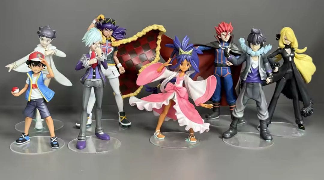 ポケモン フィギュア マスターズエイト 8体セット 1/20 スケール