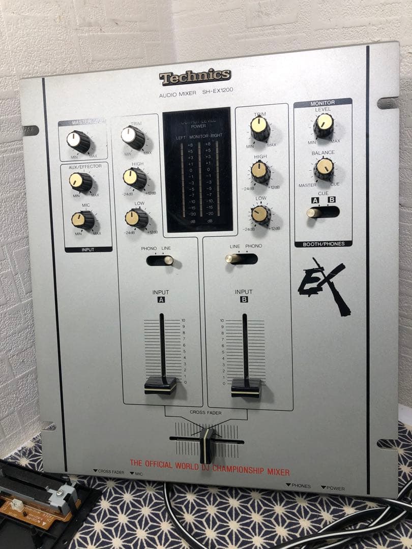 Technics テクニクス　SH-EX1200 予備CHフェーダー付属