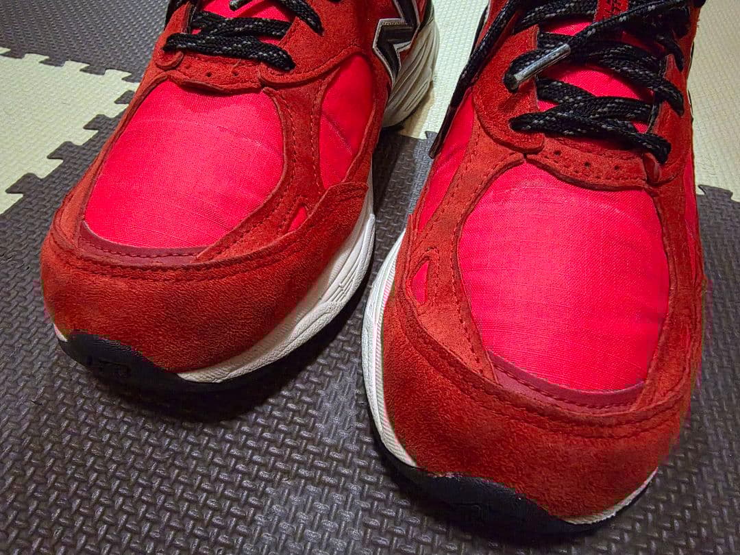 ニューバランス M990PL3 レッド 27.5cm