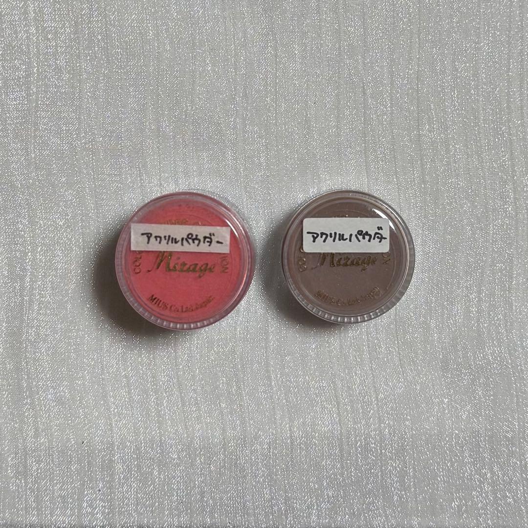 Mirage ミラージュ アクリルパウダー 3色セット 即購入◎ - メルカリ