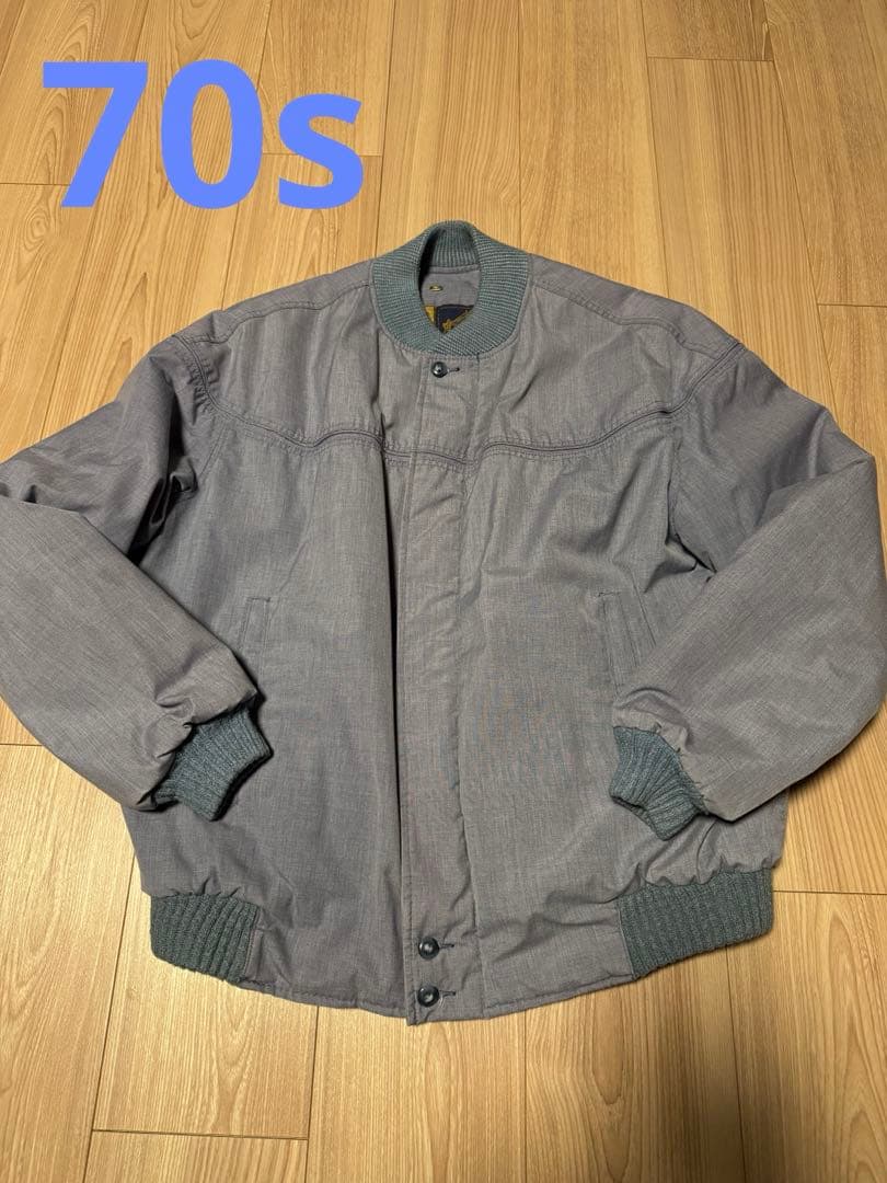 70s ダービーオブサンフランシスコ　カップショルダー　サイズ40