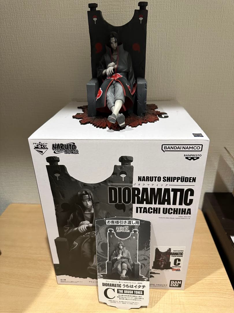 アミューズメント一番くじ NARUTO DIORAMATIC うちはイタチ C賞