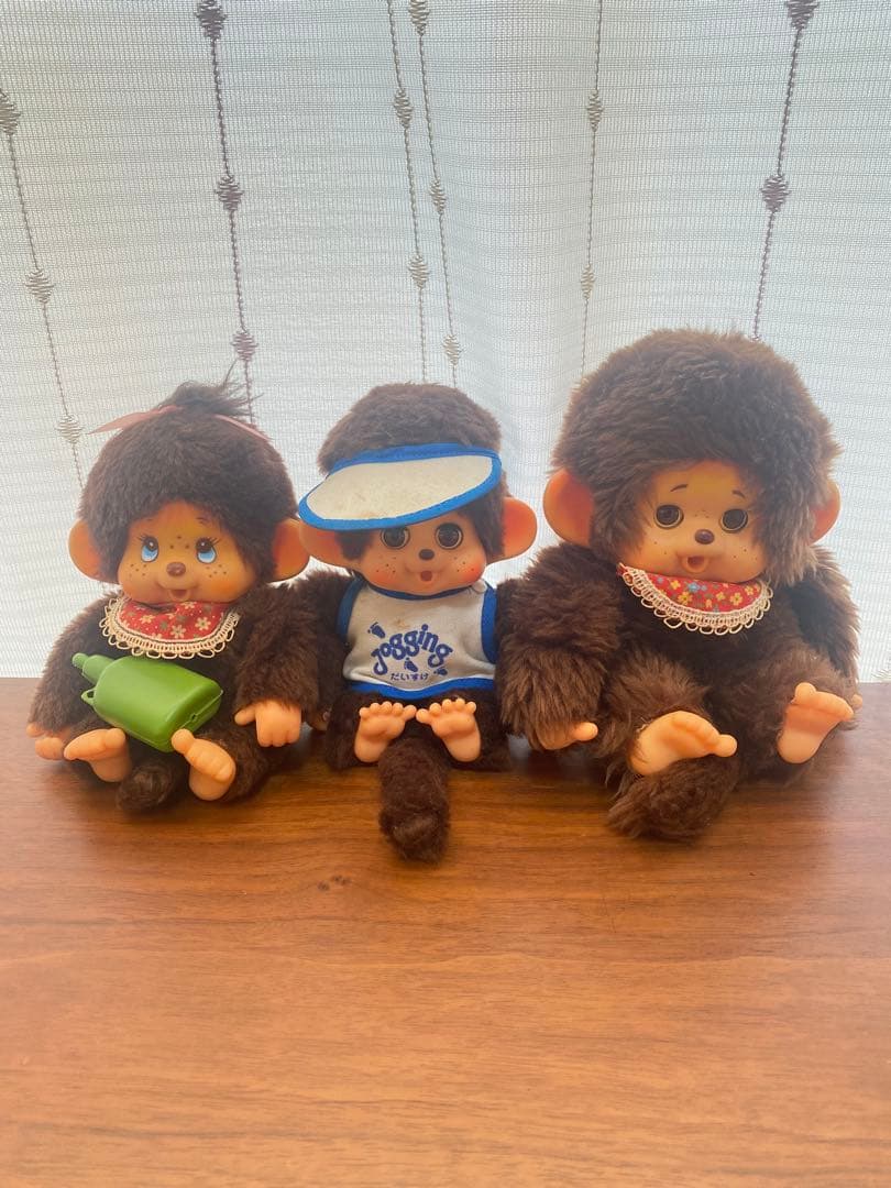 モンチッチ、大助くん人形3体セット　昭和レトロ 昭和レトロ TOHO まごころの人形 モンチッチ Daisuke 大助君