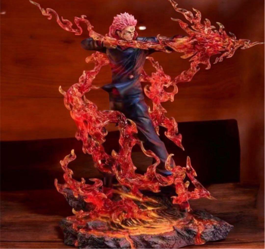 呪術廻戦　両面宿儺　虎杖　悠二　フィギュア　30cm 海外輸入品