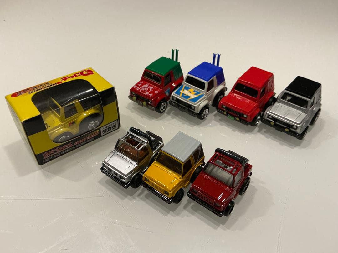 チョロQ&ちびっこチョロQ　ジムニー8種set　未使用品