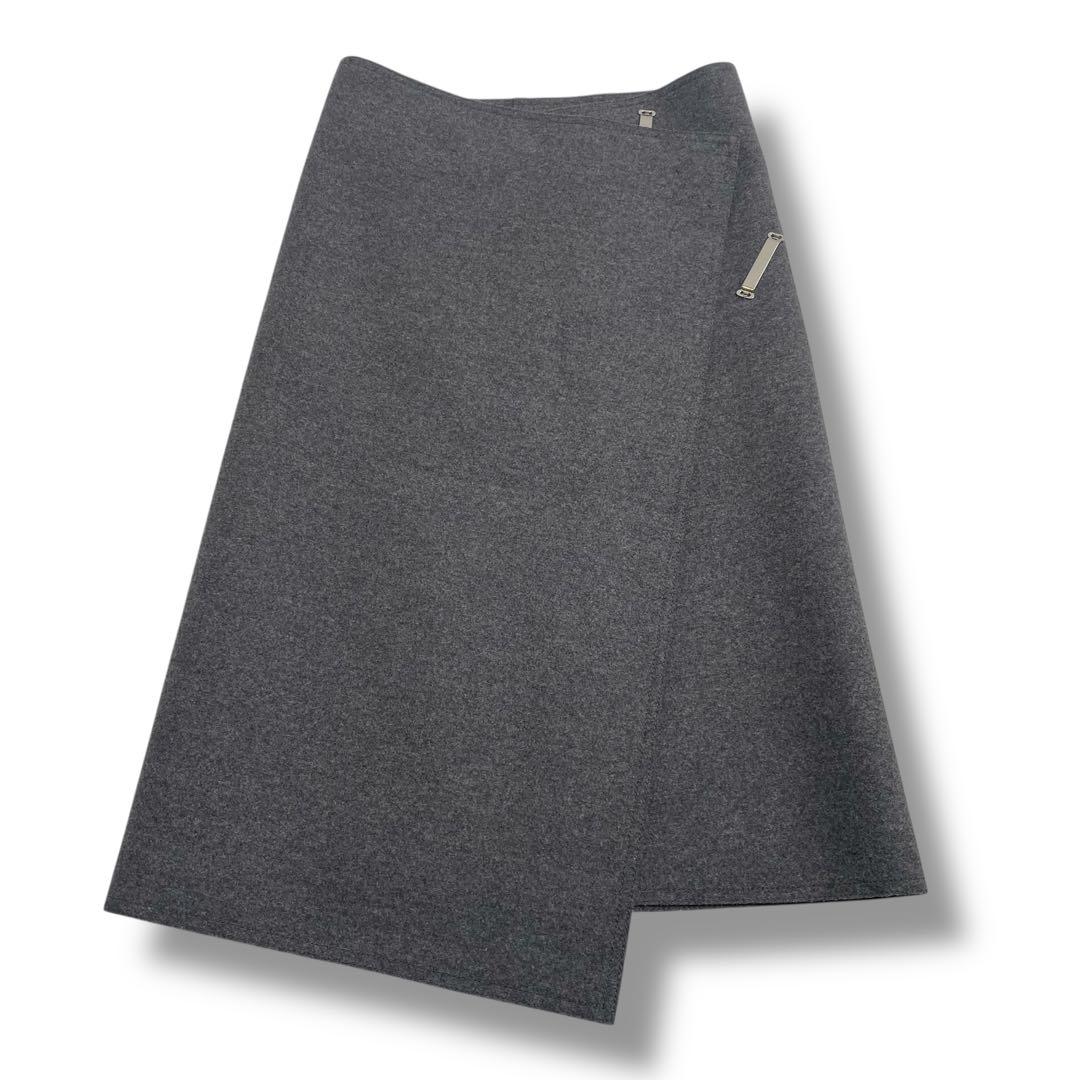 【未使用】Celine セリーヌ ラップ スカート フィービー期 34 名作