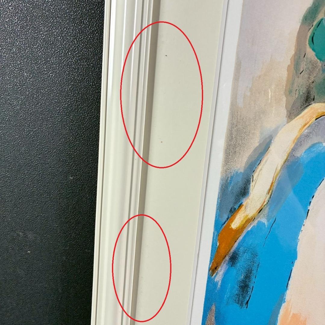 マリー・ローランサン「ギターを持つ乙女」リトグラフ 作品保証書有