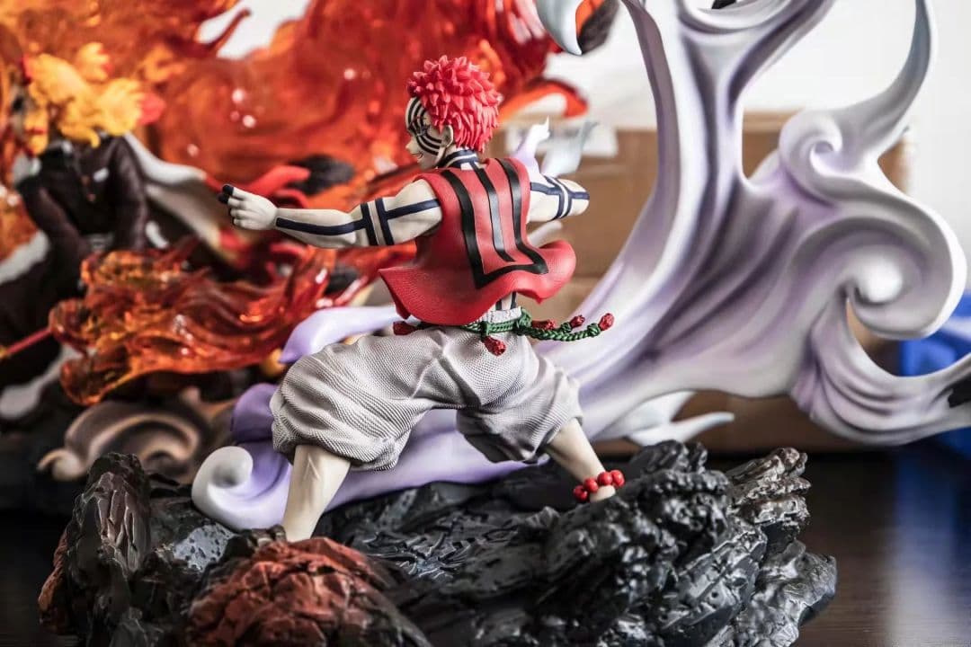 鬼滅の刃 炎柱 煉獄杏寿郎 上弦の参 猗窩座 フィギュア ガレージキット