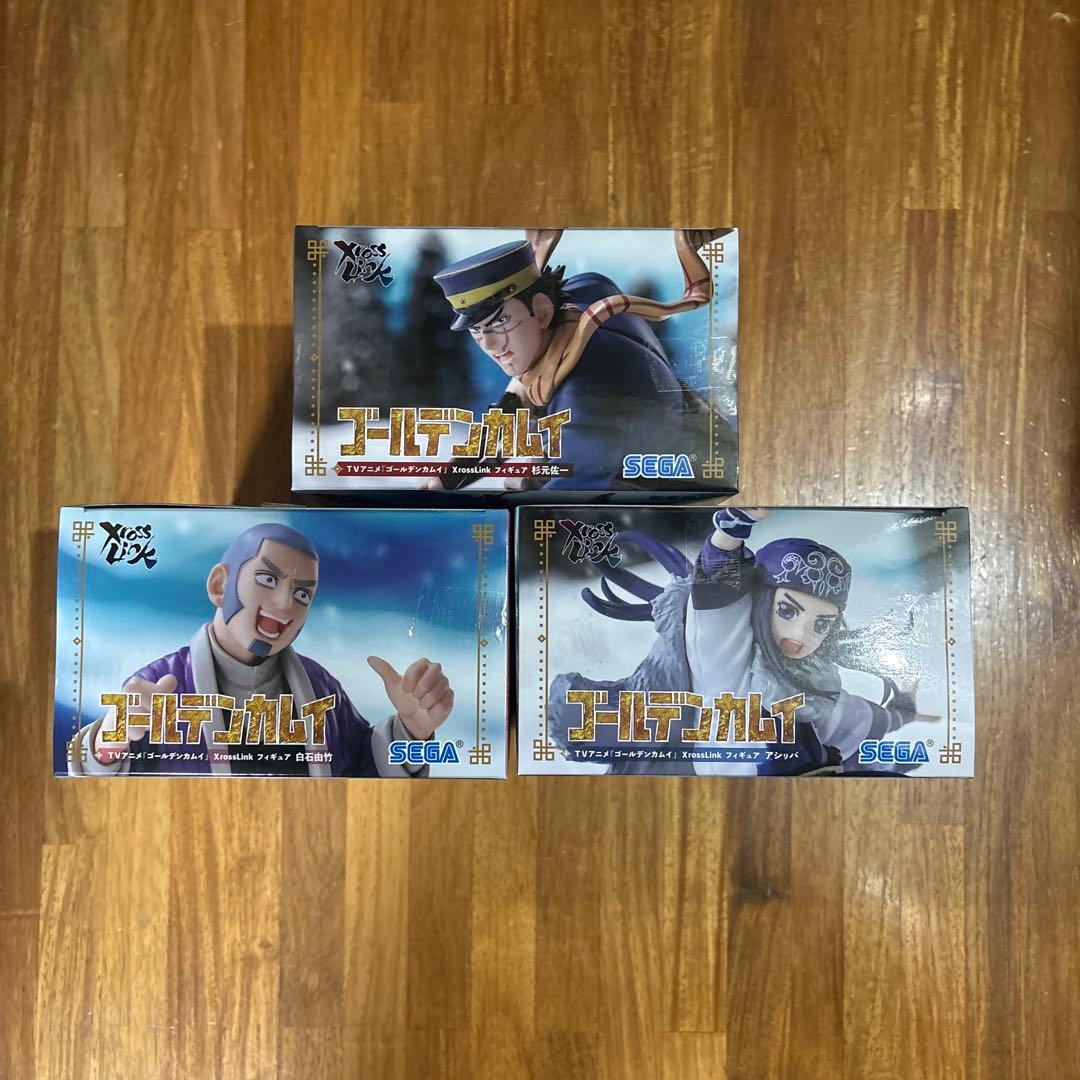 ゴールデンカムイ 杉本佐一 アシリパ 白石由竹 Xross Link フィギュア