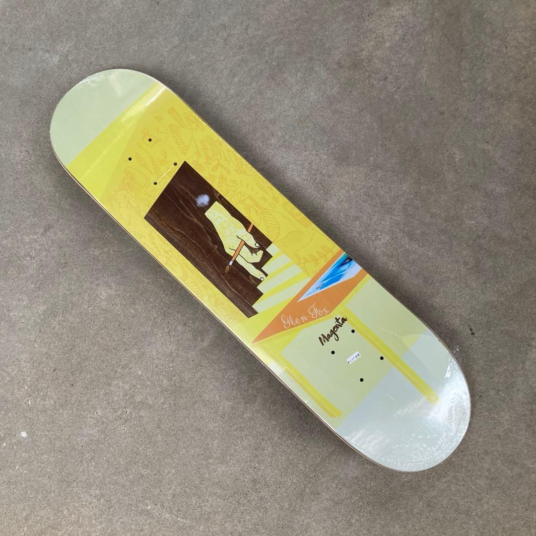 新品 magenta skateboards デッキ 7.875