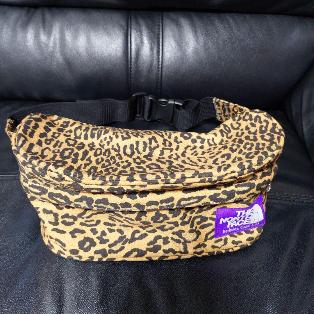 正月特別価格！THE NORTH FACE パープルレーベルヒョウ柄ボディバッグ