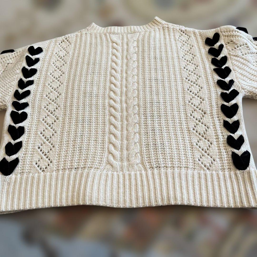 極美品 アルアバイル ルルウィルビー リボンケーブルプルオーバー