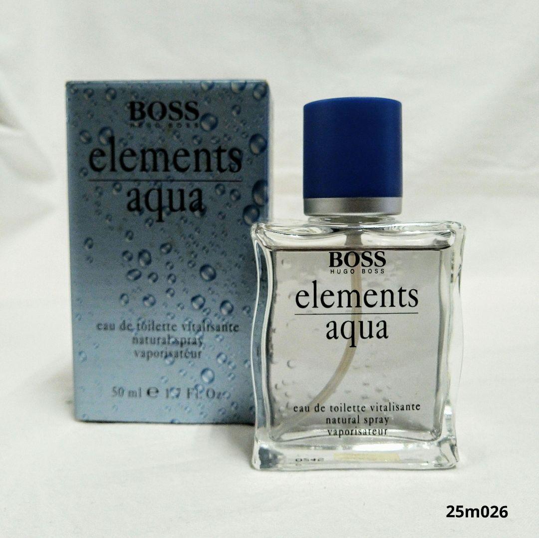 レア HUGO BOSS elements aqua 50ml メンズ 香水