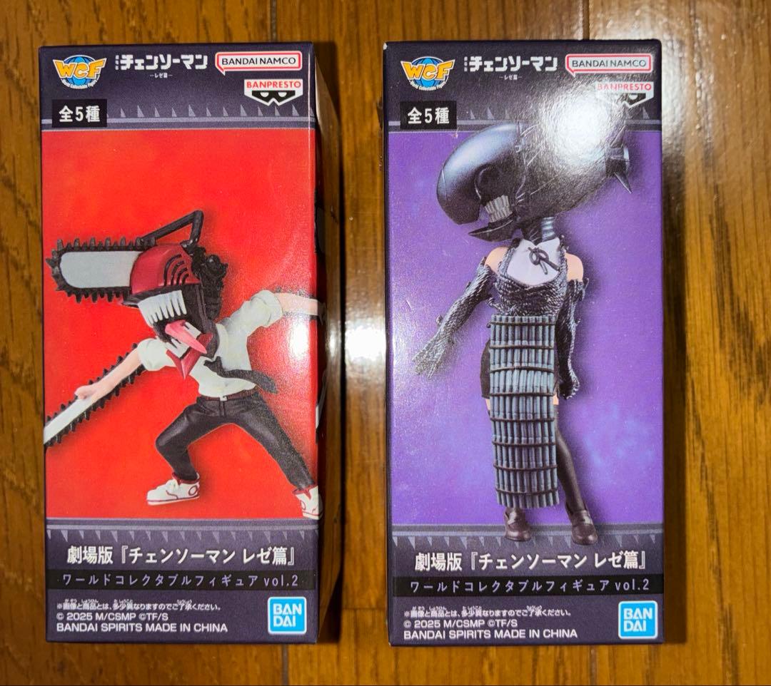 チェンソーマンレゼ編 ワールドコレクタブルフィギュアvol.2 - メルカリ