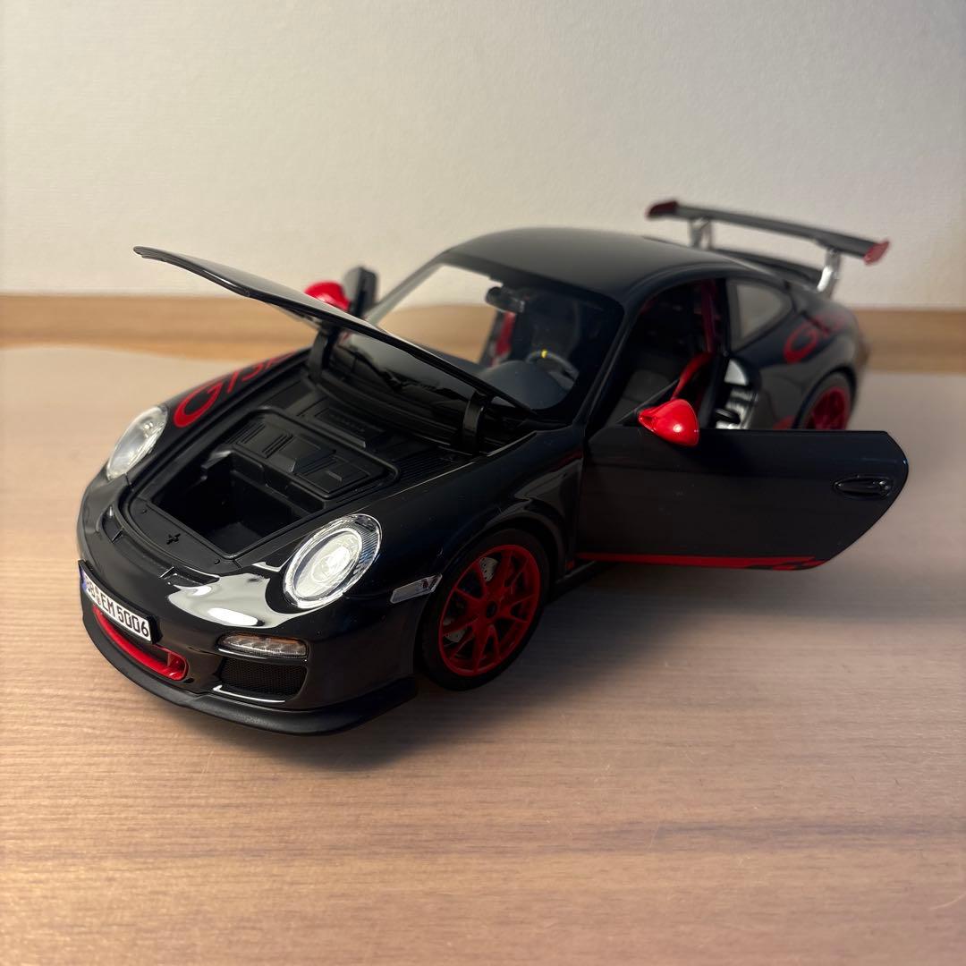 porsche ポルシェ　911 gt3 rs 1/18 ミニカー　グレー ミニチャンプス 110062024 1/18 ポルシェ 911 (992) GT3 RS 2024