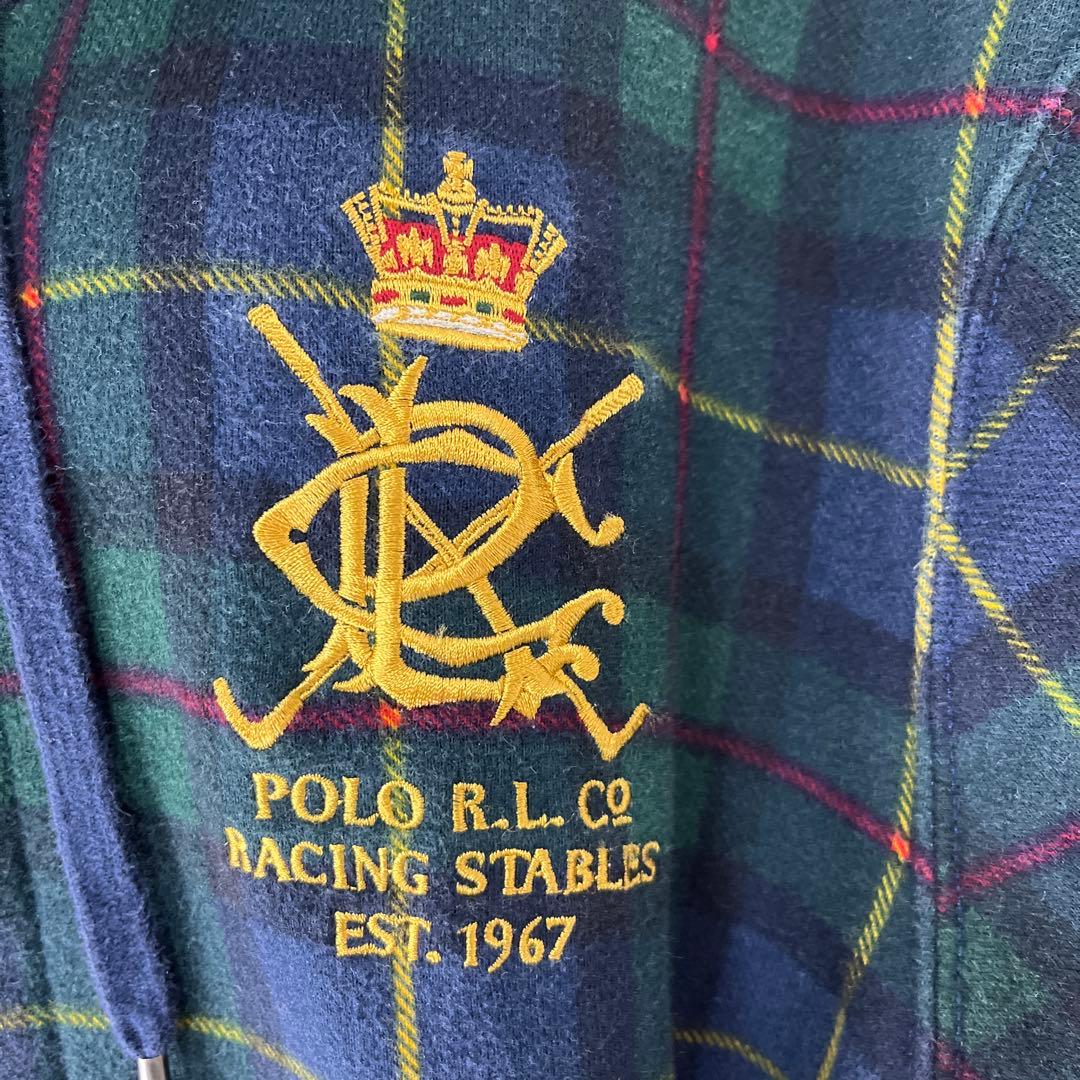 限定デザイン 90s POLO R.L. COジップアップパーカー XL602 - メルカリ